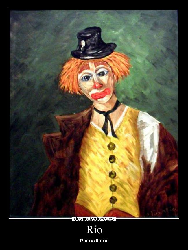 Río - Por no llorar.