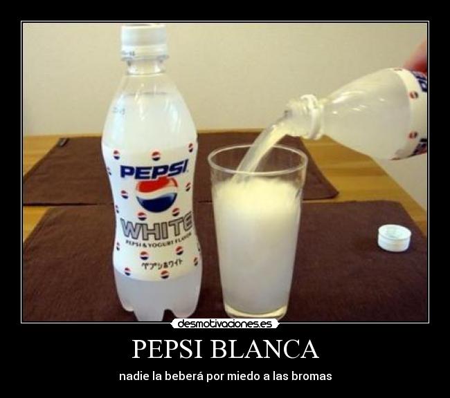 PEPSI BLANCA - 
