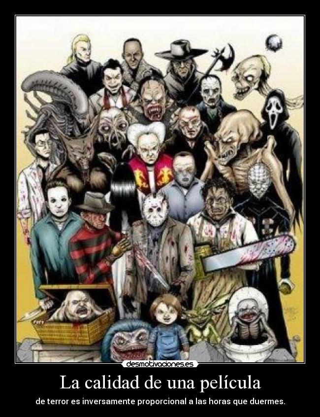 La calidad de una película -