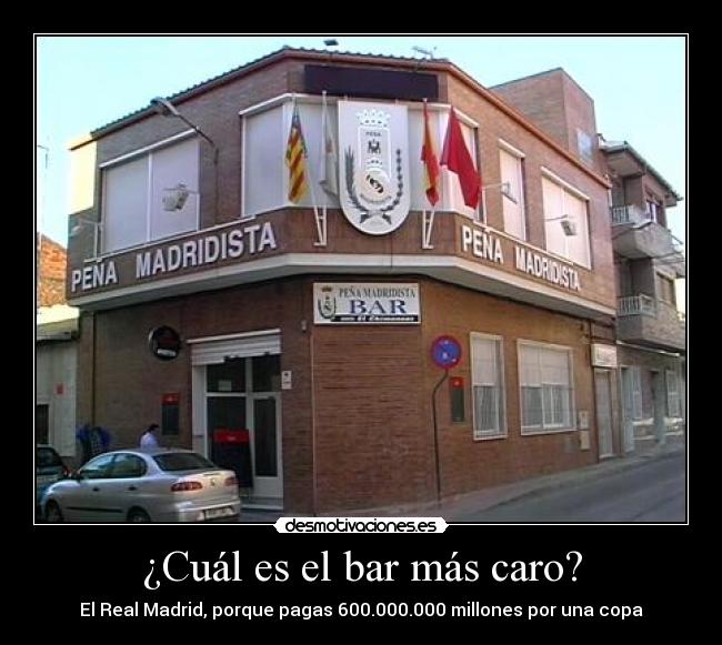 ¿Cuál es el bar más caro? - 