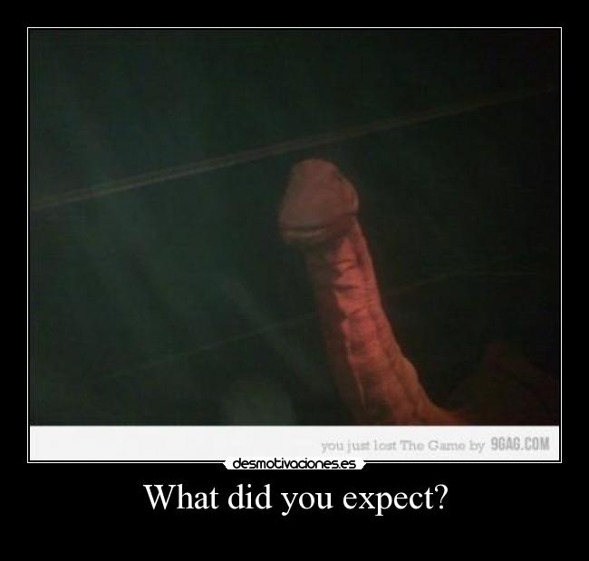 What did you expect? -
