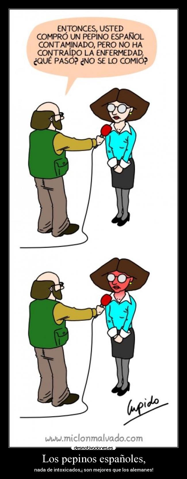 Los pepinos españoles, - 