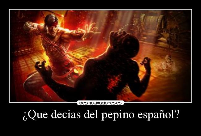 ¿Que decias del pepino español? - 