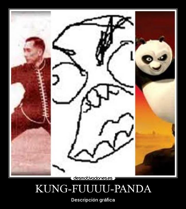 KUNG-FUUUU-PANDA - Descripción gráfica