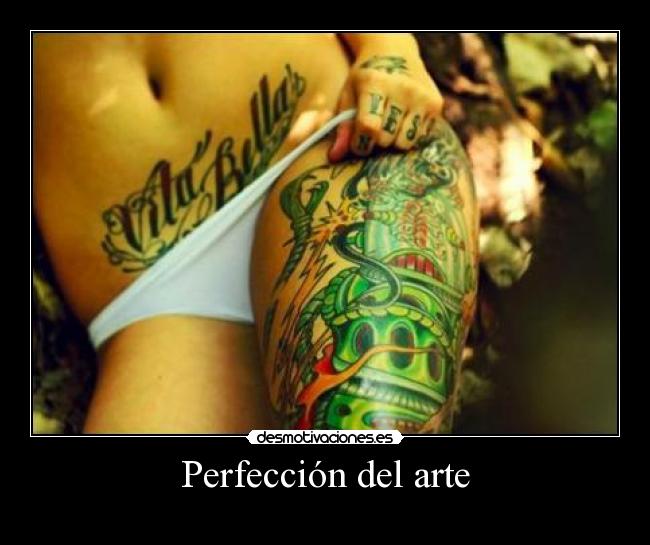 carteles arte perfeccion desmotivaciones