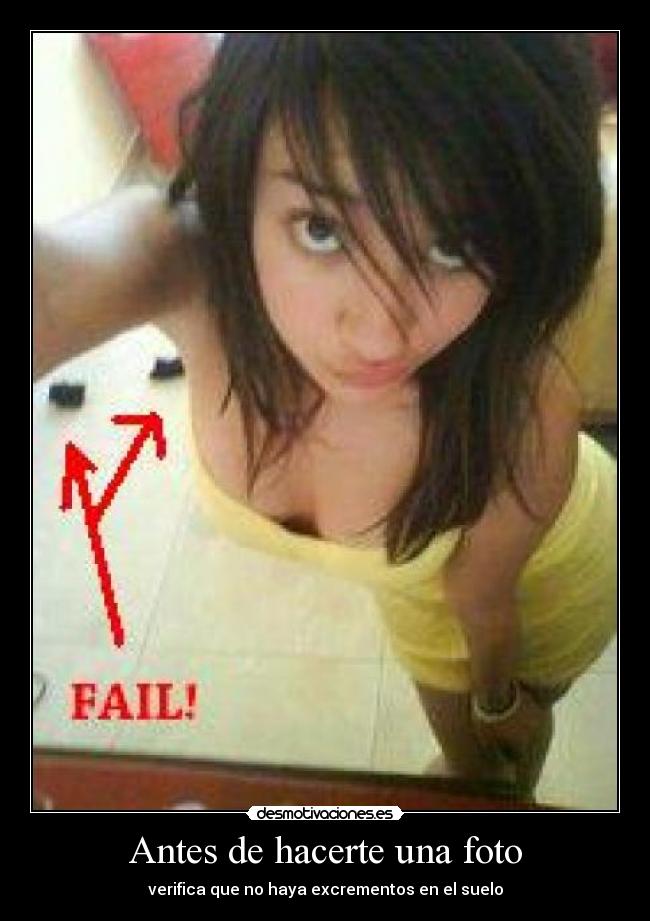 Antes de hacerte una foto - 