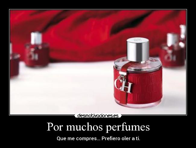 carteles perfumes desmotivaciones