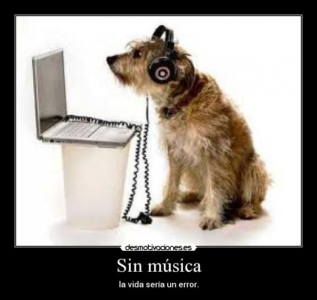Sin música -