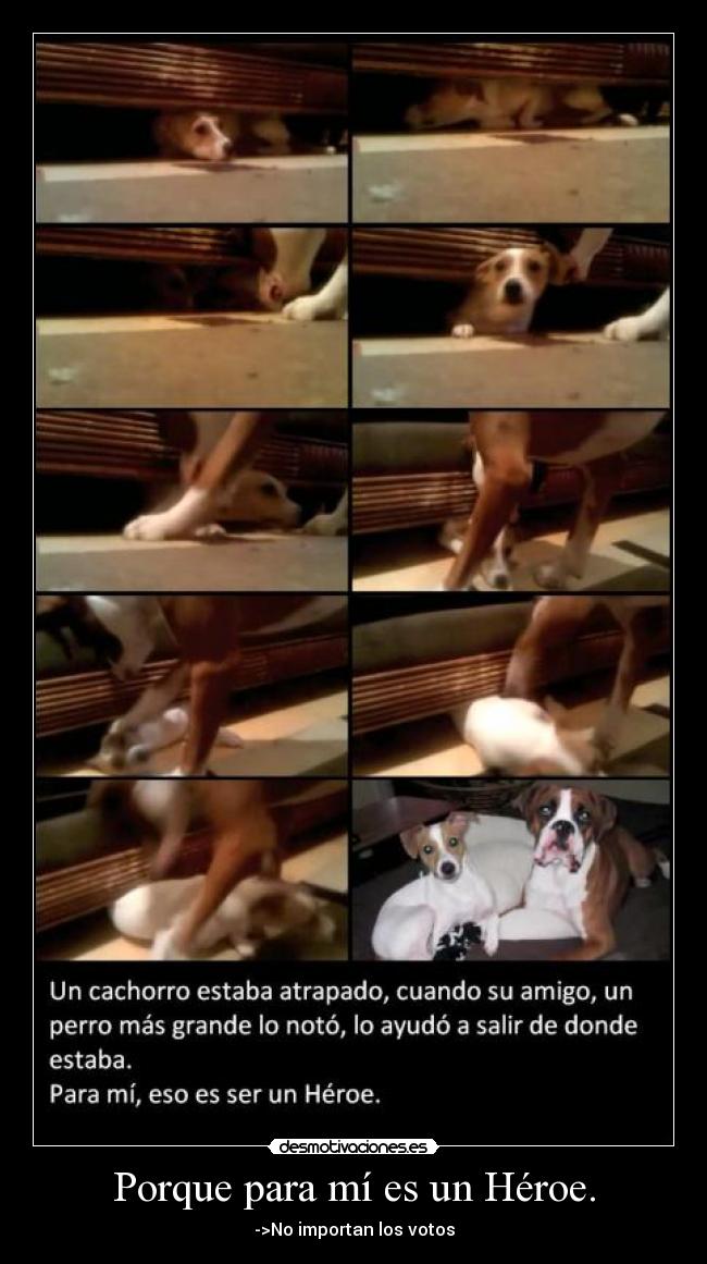 Porque para mí es un Héroe. - 
