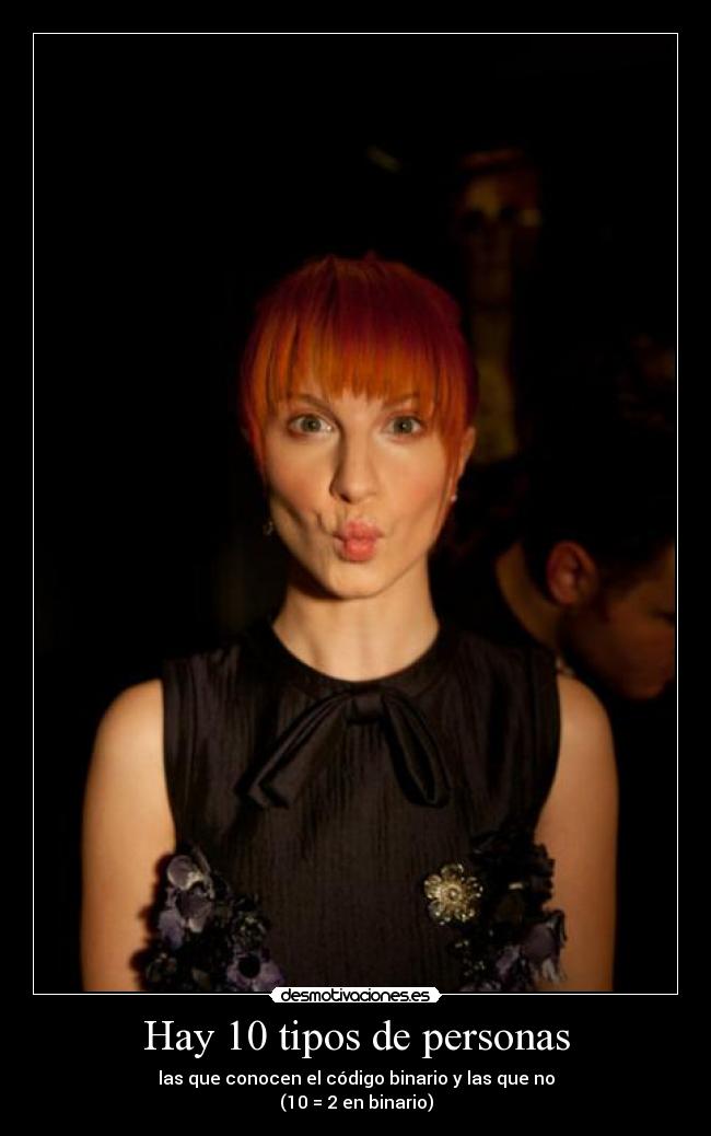 Hay 10 tipos de personas -