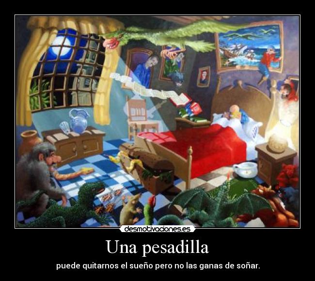 carteles pesadillaa desmotivaciones