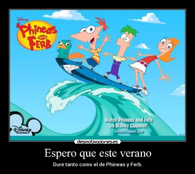 Espero que este verano - 