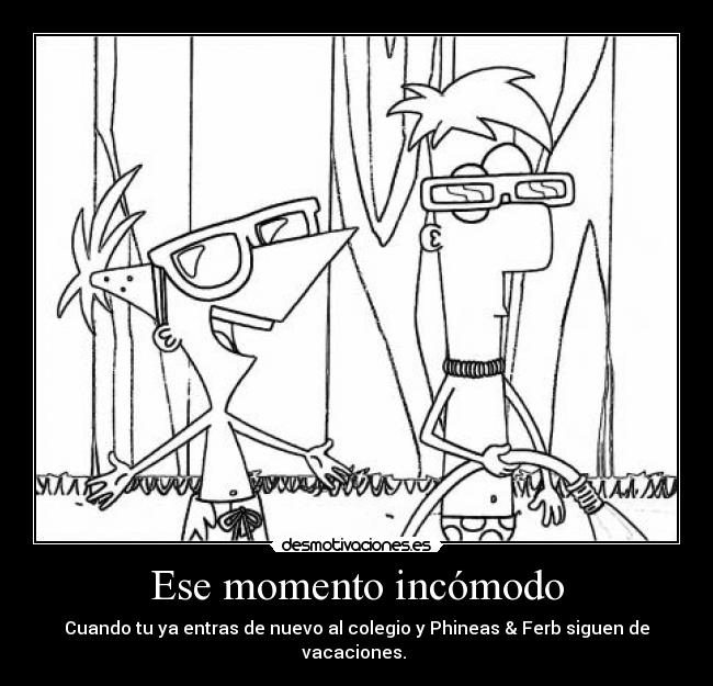 Ese momento incómodo -