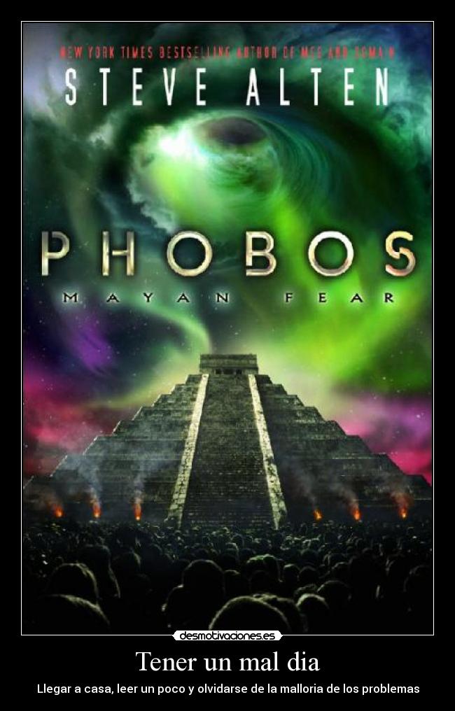 carteles steve alten desmotivaciones