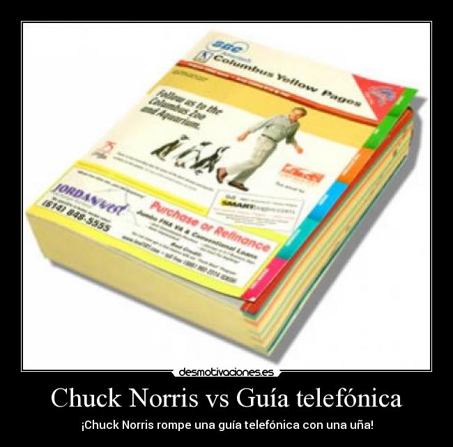 Chuck Norris vs Guía telefónica - ¡Chuck Norris rompe una guía telefónica con una uña!