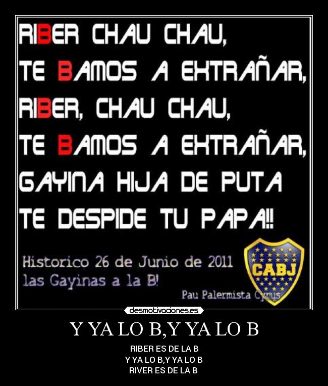 Y YA LO B,Y YA LO B -