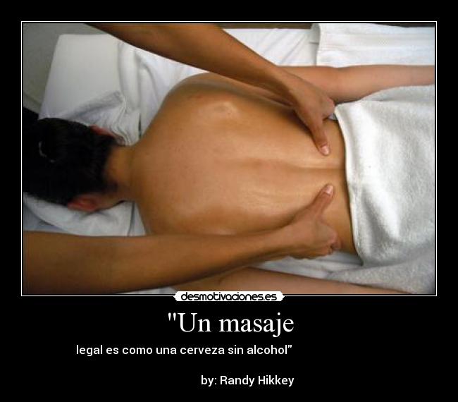 Un masaje - 