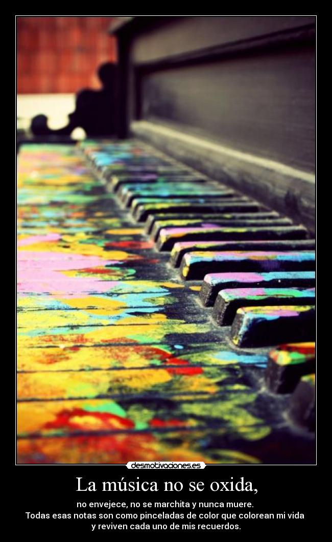 carteles musica vida musica revive desmotivaciones