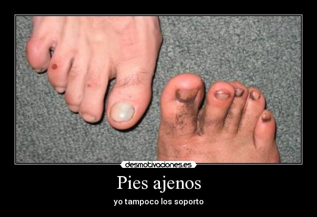 Pies ajenos -