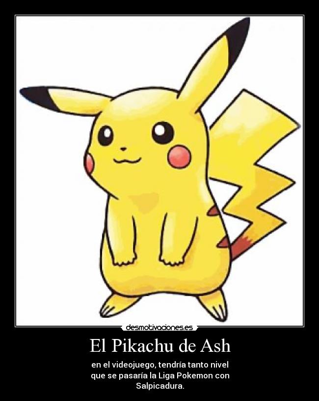 carteles pikachu desmotivaciones