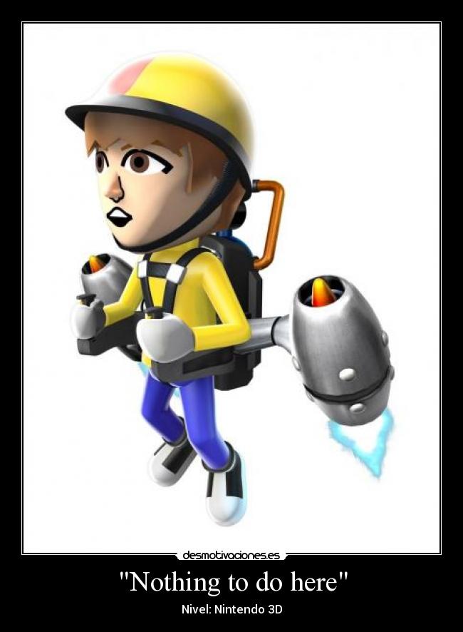 Nothing to do here - Nivel: Nintendo 3D