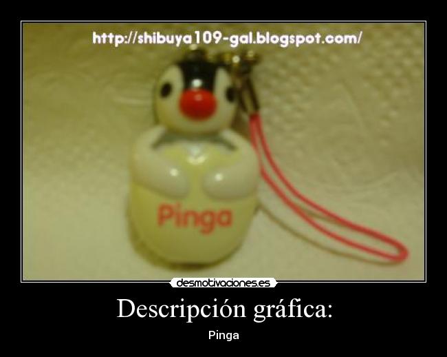Descripción gráfica: - Pinga