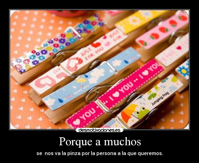 Porque a muchos - 