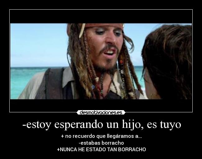 carteles hijo borracho sparrow angelica desmotivaciones