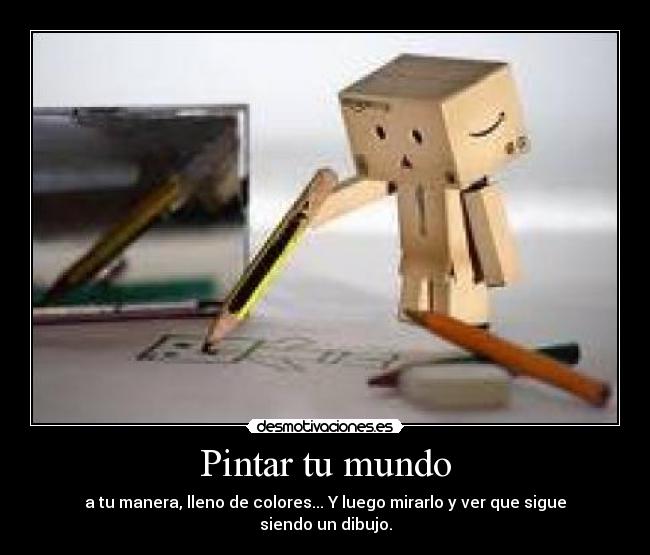 Pintar tu mundo -