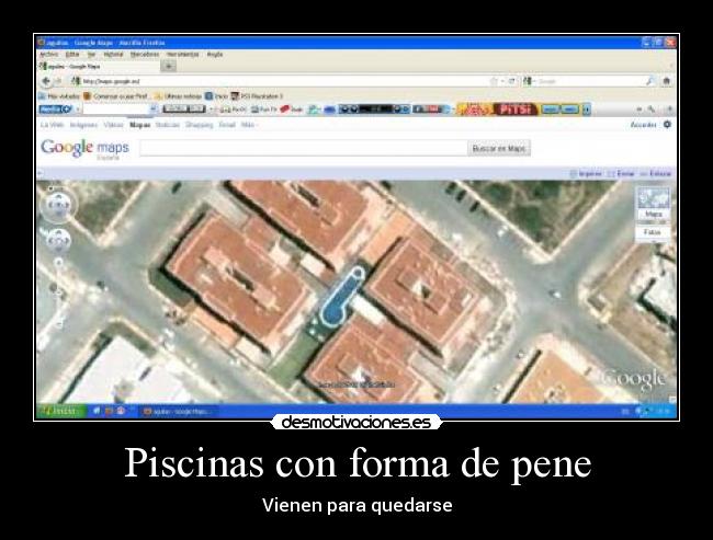 Piscinas con forma de pene -