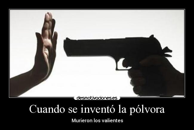 Cuando se inventó la pólvora -