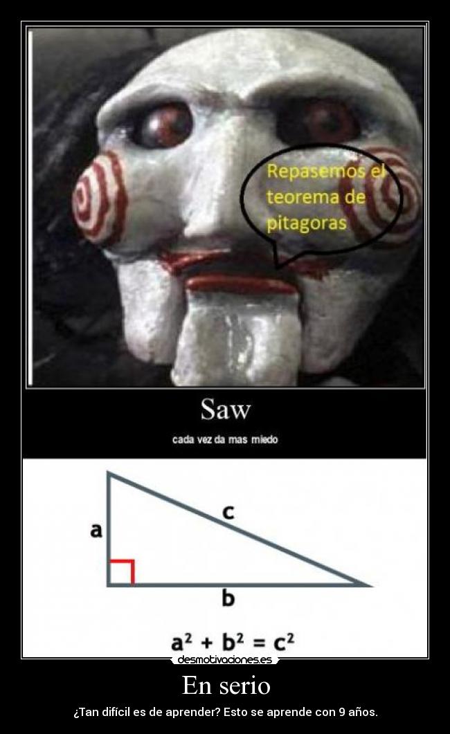 En serio - ¿Tan difícil es de aprender? Esto se aprende con 9 años.