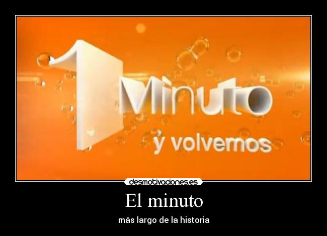El minuto - 