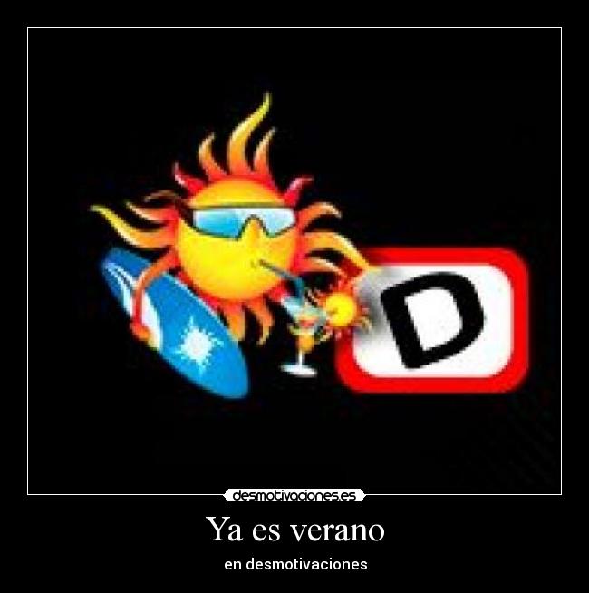 carteles verano ola desmotivaciones