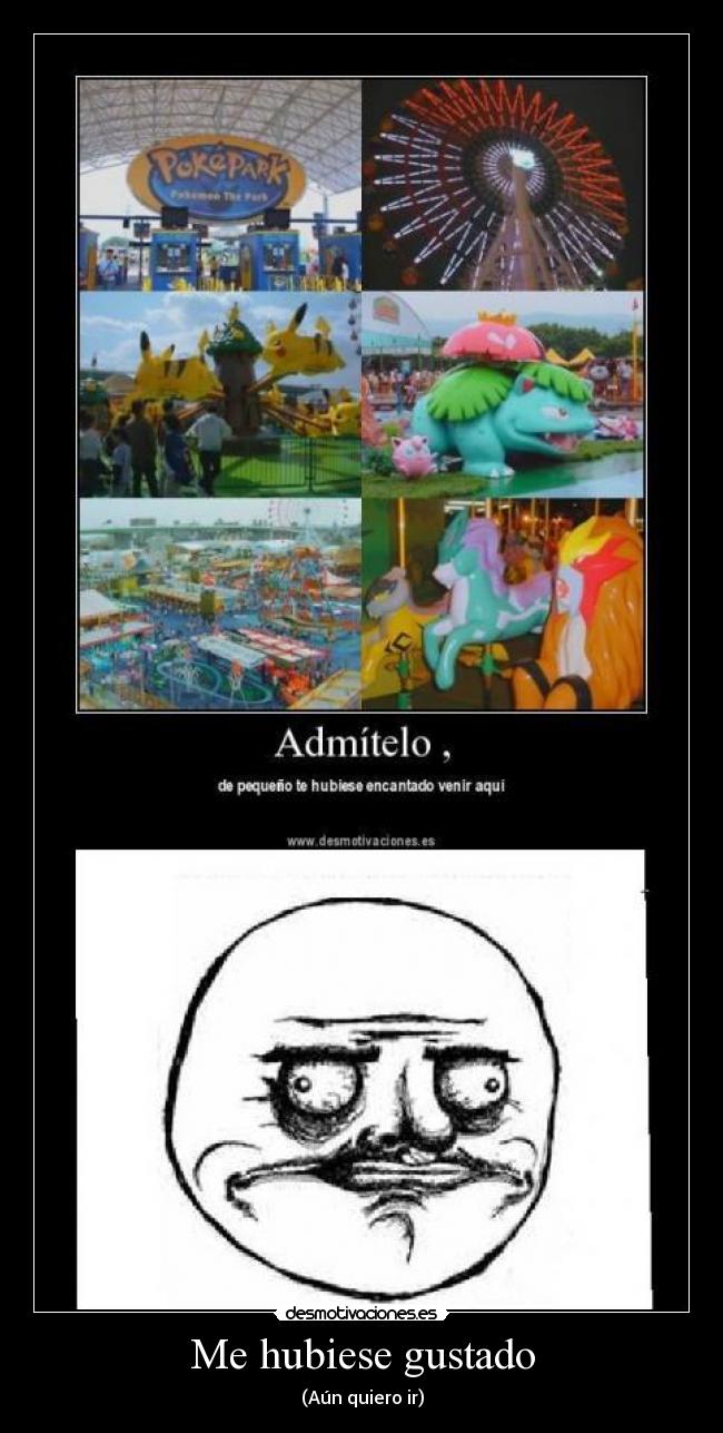 Me hubiese gustado - (Aún quiero ir)