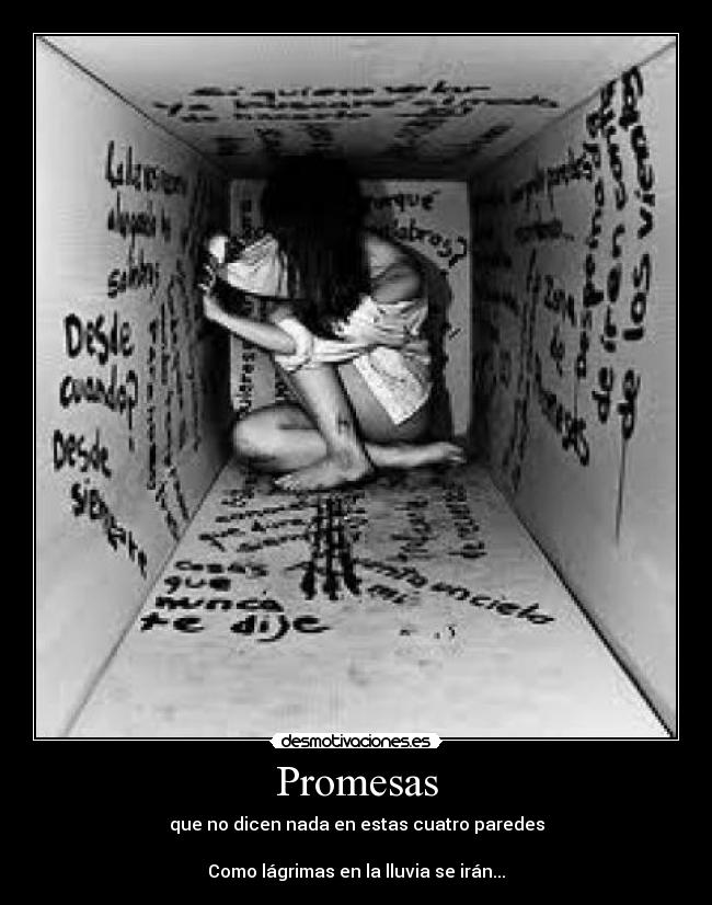 carteles promesas desmotivaciones