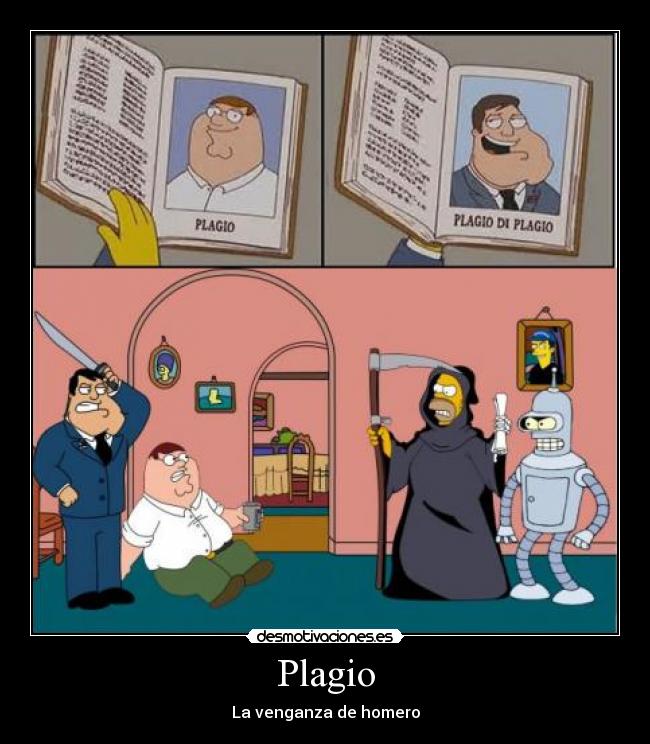 Plagio - La venganza de homero