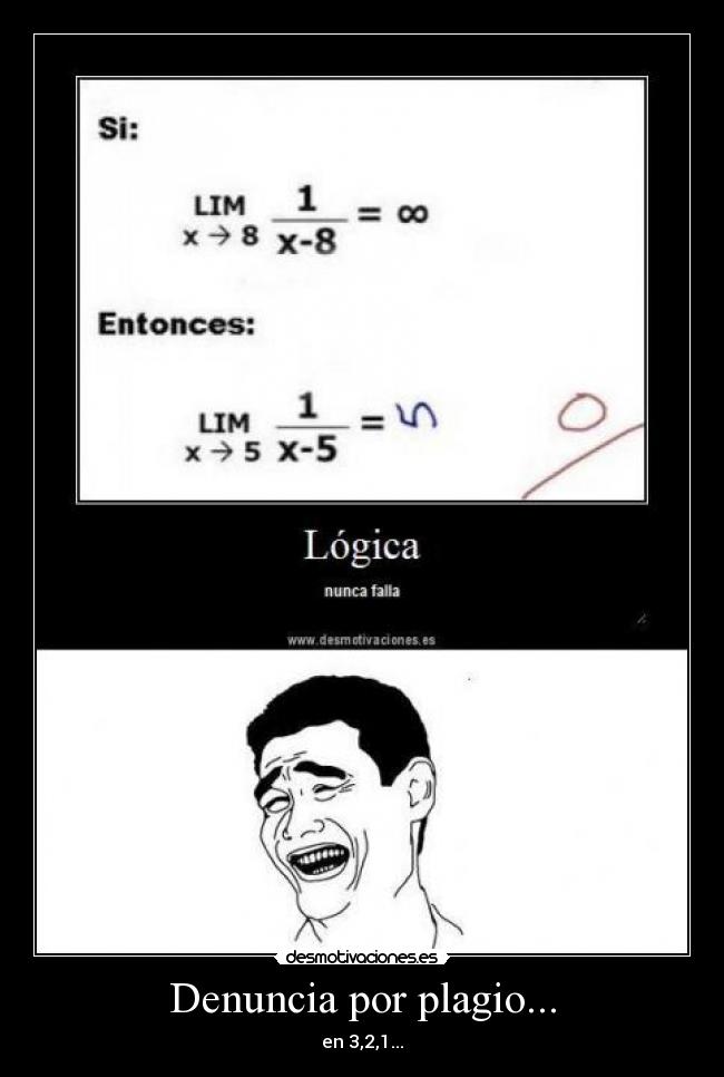 Denuncia por plagio... -