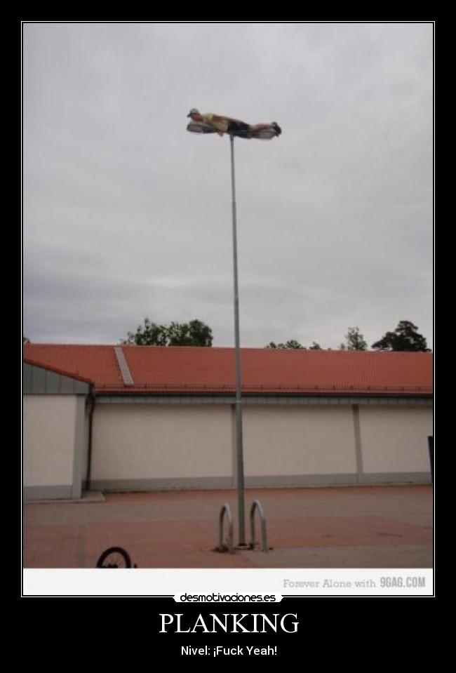 PLANKING - Nivel: ¡Fuck Yeah!