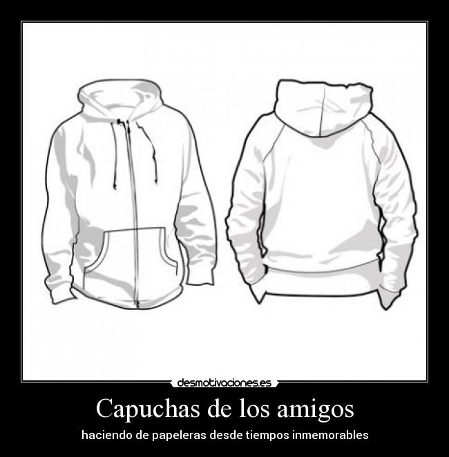 Capuchas de los amigos -