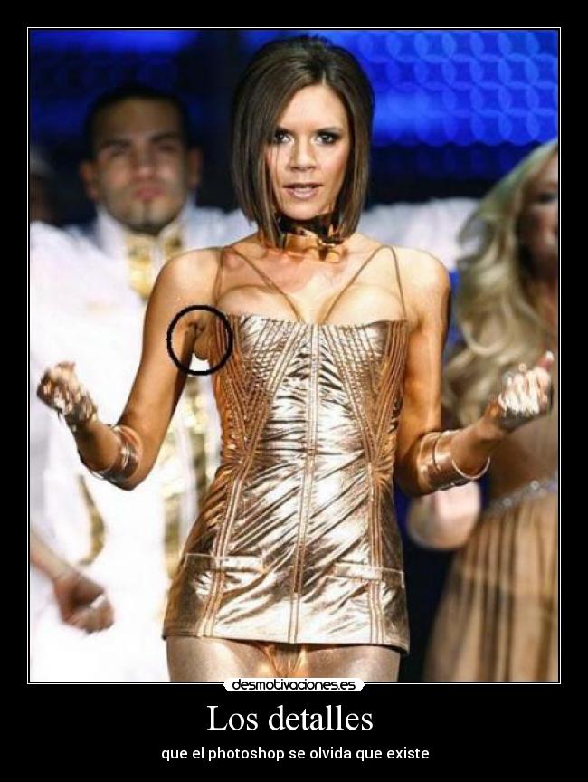 Los detalles  - que el photoshop se olvida que existe