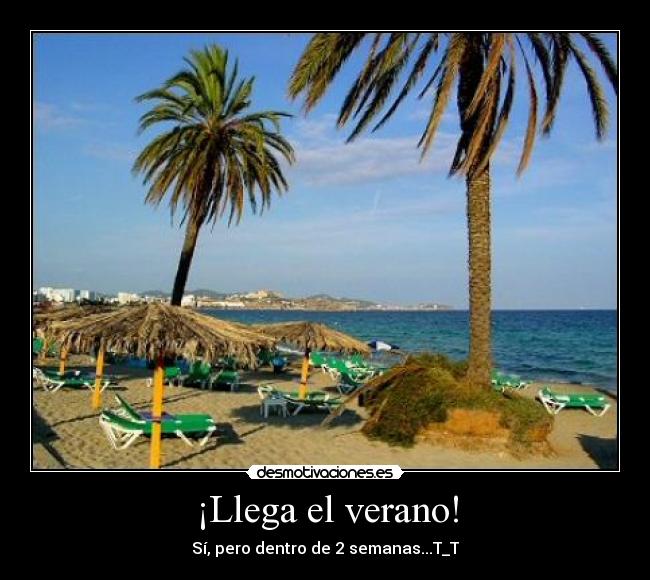 ¡Llega el verano! -