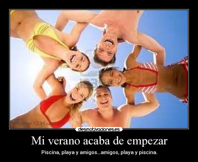 Mi verano acaba de empezar -