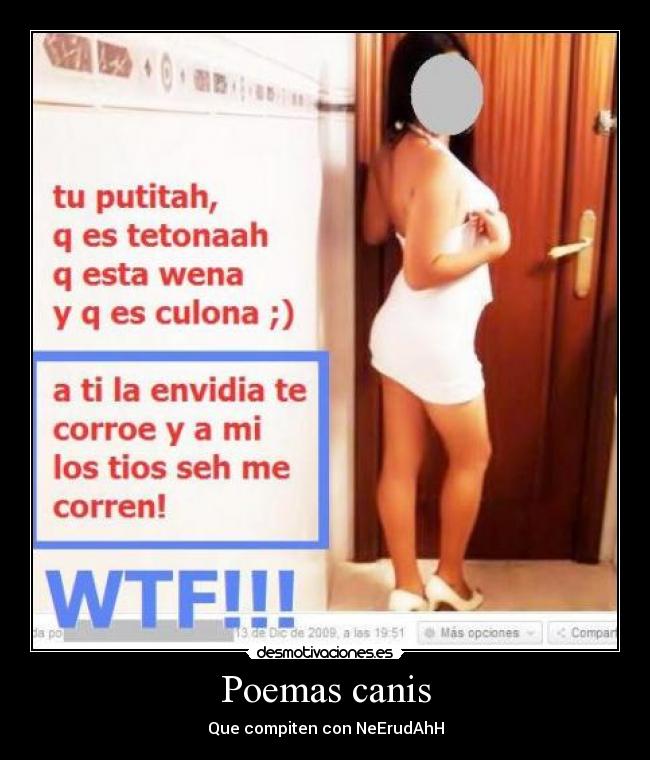 Poemas canis -