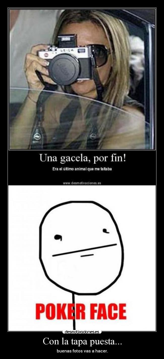 Con la tapa puesta... -