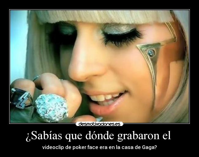 ¿Sabías que dónde grabaron el -