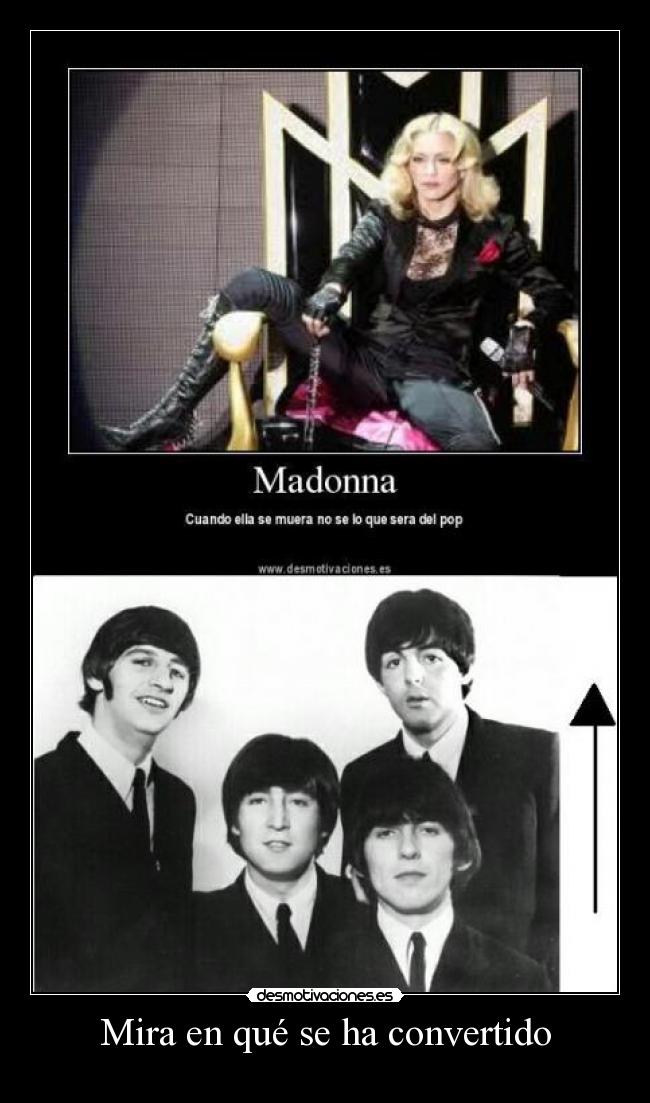 Mira en qué se ha convertido -