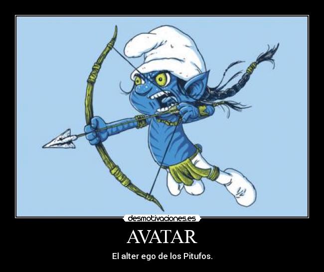 carteles pitufos desmotivaciones