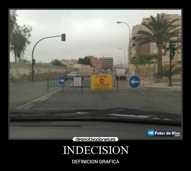 INDECISION - 