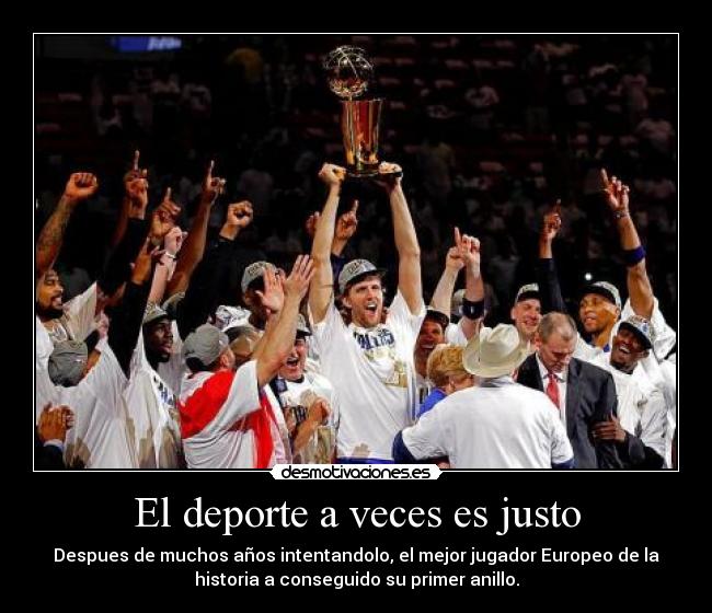 El deporte a veces es justo - 